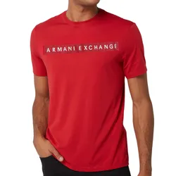 Áo Phông Nam Armani Exchange T-Shirt 7VZTTG ZJ2MZ Màu Đỏ Size XS