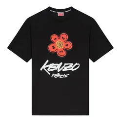 Áo Phông Nam Kenzo Futura Classic With Boke Flower Embroidered In Black FF65TS2654SG99J Tshirt Màu Đen Size M