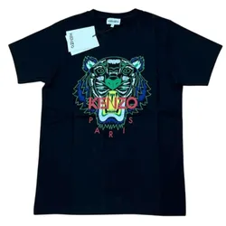 Áo Phông Nam Kenzo Tiger Classic Fit Cotton TShirt 5TS050 195 Màu Đen Size S