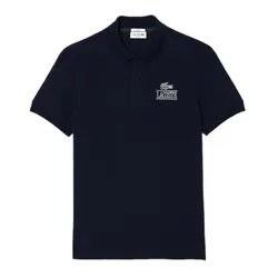 Áo Polo Nam Lacoste Regular Fit UV Protect Golf Polo Shirt PH1136 00 166 Màu Xanh Navy Size XS