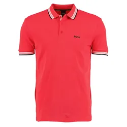 Áo Polo Nam Hugo Boss Paddy Polo Shirt In Cotton Piqué 50469055 641 Màu Hồng Đậm Size S