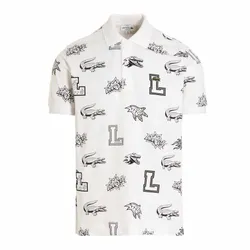 Áo Polo Nam Lacoste Classic PH1421001 Màu Trắng Size 4