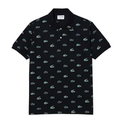 Áo Polo Nam Lacoste Men's Classic Fit Multi Croc Original L.12.12 PH3562 00 HDE Màu Xanh Đen Size L