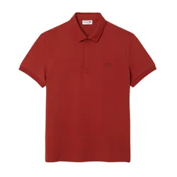 Áo Polo Nam Lacoste Men's Regular Fit Paris Stretch Piqué Polo PH5522 51 AFS Màu Nâu Size 4