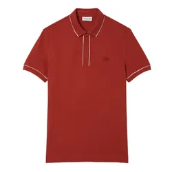 Áo Polo Nam Lacoste Men's Regular Fit Paris Stretch Piqué Polo PH8184 51 AFS Màu Nâu Size 4