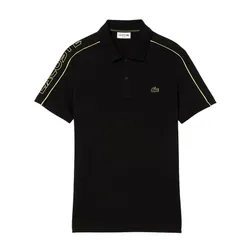 Áo Polo Nam Lacoste Men's Slim Fit Movement Technical Piqué PH1426-00 Màu Đen Size 3