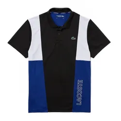 Áo Polo Nam Lacoste Sport Graphic Breathable And Resistant Piqué Polo Shirt DH0840 51 AXU Phối Màu Size 3