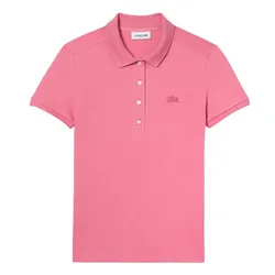 Áo Polo Nữ Lacoste Women L.12.D Slim Fit Stretch Piqué PF5462 2R3 Màu Hồng Size 34