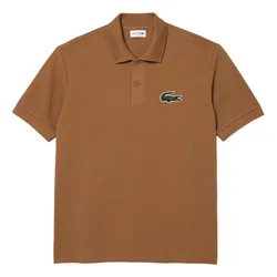 Áo Polo Unisex Lacoste Loose Fit L.12.12 Piqué Polo PH3922 SIX Màu Nâu Size XS