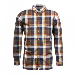 Áo Sơ Mi Nam Lacoste Multi Color Plaid Long Sleeve Button Down Woven Shirt Phối Màu Size 40