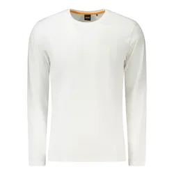 Áo Thun Dài Tay Nam Hugo Boss 50512111TACKS_BI100 Tshirt Màu Trắng Size S