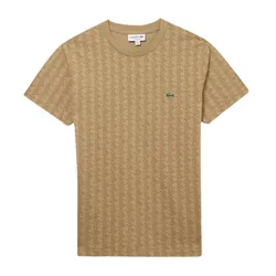 Áo Thun Nam Lacoste Men's T-Shirt TH2413 13C Màu Nâu Size 4