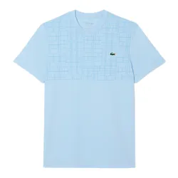 Áo Thun Nam Lacoste Men's Tennis x Novak Djokovic T-Shirt TH4782-51 HBP Màu Xanh Da Trời