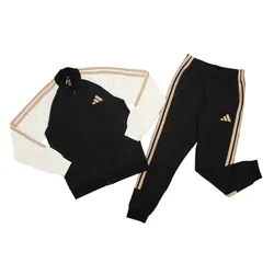 Bộ Quần Áo Adidas Sportswear V Tracksuit 2 Black & Offwhite JZ0106 Màu Đen Be Size M