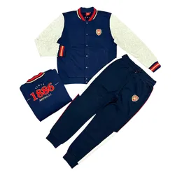 Bộ Quần Áo Nỉ Nam Adidas Arsenal Màu Xanh Navy Size L (Form Á)