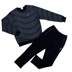 Bộ Quần Áo Nỉ Nam Le Coq Sportif Sweatshirts Màu Đen Size M (Form Á)