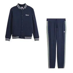 Bộ Quần Nỉ Nam Wilson Claremont Màu Xanh Navy Size S (Form Âu)