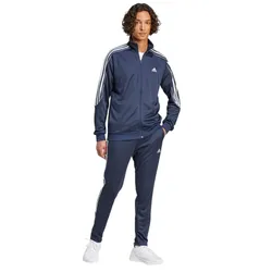 Bộ Thể Thao Nam Adidas 3-Stripes Doubleknit Track Suit IY6663 Màu Xanh Navy Size S