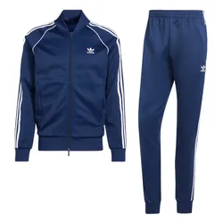 Bộ Thể Thao Nam Adidas Adicolor Classics SST Track IR9866/IR9887 Màu Xanh Navy Size XS (Form Âu)