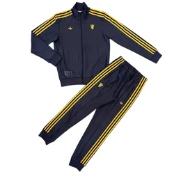 Bộ Thể Thao Nam Adidas Originals Manchester United FC Icons Track Màu Đen Size S (Form Âu)