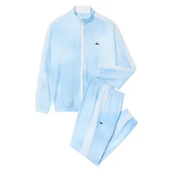 Bộ Thể Thao Nam Lacoste Men's Tracksuit  Tennis X Daniil Medvedev WH2609 54N E7B Màu Xanh Nhạt Size 3
