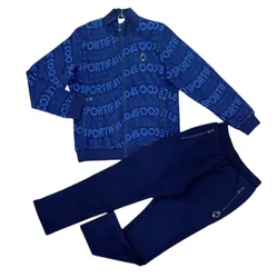 Bộ Thể Thao Nam Le Coq Sportif Full-Zip Sweat Tracksuit Màu Xanh Dương Size M