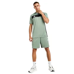Bộ Thể Thao Tennis/PickleBall Nam Adidas Slim Tiro 25 Essentials Màu Xanh Xám Size M (Form Âu)