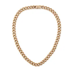 Dây Chuyền Nữ Daniel Wellington Chunky Chain Necklace DW00400850 Màu Vàng Hồng