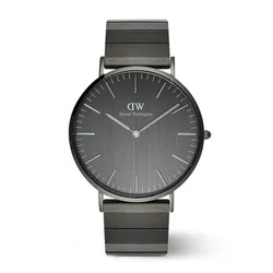 Đồng Hồ Nam Daniel Wellington Classic Piano Link Graphite DW00100777 Màu Ghi