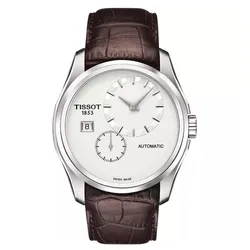 Đồng Hồ Nam Tissot Couturier T035.428.16.031.00 Auto Watch 39mm Màu Nâu Trắng