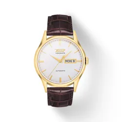 Đồng Hồ Nam Tissot Heritage Visodate Automatic T019.430.36.031.01 (T0194303603101) Màu Nâu Vàng