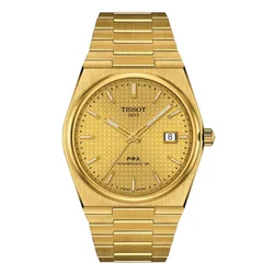 Đồng Hồ Nam Tissot PRX Powermatic 80 Watch T137.407.33.021.00 Màu Vàng Gold