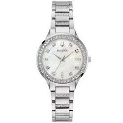 Đồng Hồ Nữ Bulova 96X162 Màu Bạc