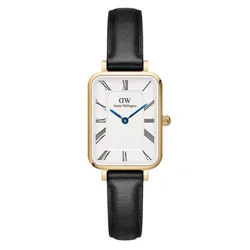 Đồng Hồ Nữ Daniel Wellington DW00100692 Quadro Roman Numerals Sheffield Màu Đen Trắng