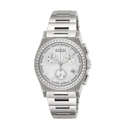 Đồng Hồ Nữ Gucci 115 Pantheon YA115408 Màu Bạc