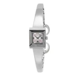 Đồng Hồ Nữ Gucci Quartz YA128516 Màu Bạc