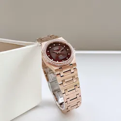 Đồng Hồ Nữ Kemil Melania SS 2025 Màu Vàng Hồng