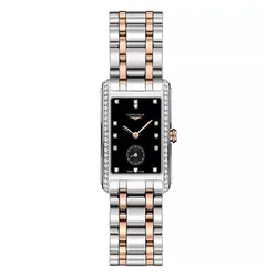 Đồng Hồ Nữ Longines L5.512.5.59.7 Dolce Vita Quartz Màu Bạc Đen