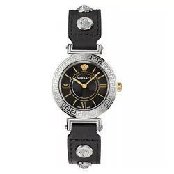Đồng Hồ Nữ Versace Quartz VEVG00120 Màu Đen - Bạc