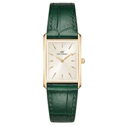 Đồng Hồ Unisex Daniel Wellington 32x22mm DW00100695 Bound Green Croc Leather Màu Xanh Lá