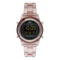 Đồng Hồ Unisex Daniel Wellington Retro Digital Dark Pink Màu Hồng