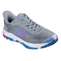 Giày Pickleball/Tennis Skechers Viper Court Pro 2.0 Grey 172109-GRY Màu Xám Size 35