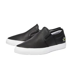 Giày Slip On Nam Lacoste Men's Tatalya Leather 37CMA0093 312 Màu Đen Size 42.5