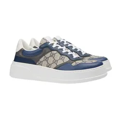 Giày Sneaker Nam Gucci GG Sneaker Blue Beige‎669582-UPGB0-4273 Màu Xanh Trắng Size 41