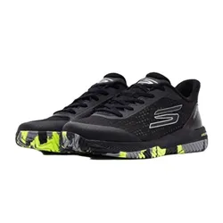 Giày Tennis/Pickleball Nam Skechers Go Black Green 246069C-BLK Màu Đen Size 39.5