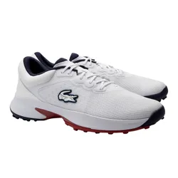 Giày Thể Thao Nam Lacoste Golf Point WHT/NVY/RED 47SMA0033 407 Màu Trắng Size 7