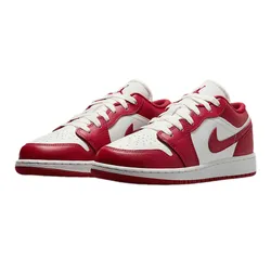 Giày Thể Thao Nike Air Jordan 1 Low (GS) Summit White Varsity Red 553560-166 Màu Trắng - Đỏ Size 36