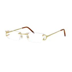Gọng Kính Cartier CT0092O 001 Gold Màu Vàng