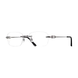 Gọng Kính Nam Cartier CT0290O 002 Màu Bạc