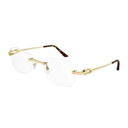 Gọng Kính Nam Cartier CT0290O 003 Màu Vàng Gold